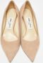 Jimmy Choo Pre-owned Suede heels Pink Dames - Thumbnail 3