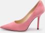 Jimmy Choo Pre-owned Suede heels Pink Dames - Thumbnail 2