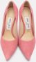 Jimmy Choo Pre-owned Suede heels Pink Dames - Thumbnail 3