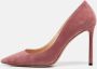 Jimmy Choo Pre-owned Suede heels Pink Dames - Thumbnail 2