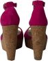 Jimmy Choo Pre-owned Suede heels Pink Dames - Thumbnail 4