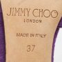 Jimmy Choo Pre-owned Suede heels Purple Dames - Thumbnail 8