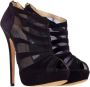 Jimmy Choo Pre-owned Suede heels Purple Dames - Thumbnail 4