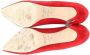 Jimmy Choo Pre-owned Suede heels Red Dames - Thumbnail 5