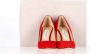 Jimmy Choo Pre-owned Suede heels Red Dames - Thumbnail 7