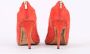 Jimmy Choo Pre-owned Suede heels Red Dames - Thumbnail 2