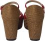 Jimmy Choo Pre-owned Suede heels Red Dames - Thumbnail 4