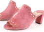 Jimmy Choo Pre-owned Suede mules Pink Dames - Thumbnail 4