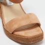 Jimmy Choo Pre-owned Suede sandals Beige Dames - Thumbnail 7