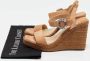 Jimmy Choo Pre-owned Suede sandals Beige Dames - Thumbnail 9