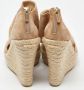 Jimmy Choo Pre-owned Suede sandals Beige Dames - Thumbnail 5