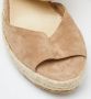 Jimmy Choo Pre-owned Suede sandals Beige Dames - Thumbnail 7