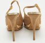 Jimmy Choo Pre-owned Suede sandals Beige Dames - Thumbnail 4