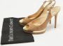 Jimmy Choo Pre-owned Suede sandals Beige Dames - Thumbnail 8