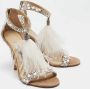 Jimmy Choo Pre-owned Suede sandals Beige Dames - Thumbnail 3