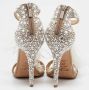 Jimmy Choo Pre-owned Suede sandals Beige Dames - Thumbnail 4