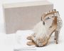 Jimmy Choo Pre-owned Suede sandals Beige Dames - Thumbnail 8