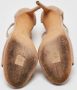 Jimmy Choo Pre-owned Suede sandals Beige Dames - Thumbnail 4