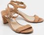 Jimmy Choo Pre-owned Suede sandals Beige Dames - Thumbnail 4