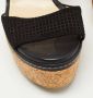 Jimmy Choo Pre-owned Suede sandals Black Dames - Thumbnail 9