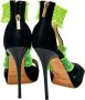 Jimmy Choo Pre-owned Suede sandals Black Dames - Thumbnail 4