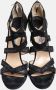 Jimmy Choo Pre-owned Suede sandals Black Dames - Thumbnail 4