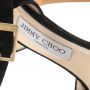 Jimmy Choo Pre-owned Suede sandals Black Dames - Thumbnail 6