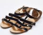 Jimmy Choo Pre-owned Suede sandals Black Dames - Thumbnail 4