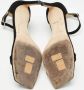 Jimmy Choo Pre-owned Suede sandals Black Dames - Thumbnail 6