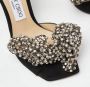 Jimmy Choo Pre-owned Suede sandals Black Dames - Thumbnail 7