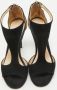 Jimmy Choo Pre-owned Suede sandals Black Dames - Thumbnail 2