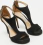 Jimmy Choo Pre-owned Suede sandals Black Dames - Thumbnail 3