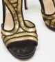 Jimmy Choo Pre-owned Suede sandals Black Dames - Thumbnail 7