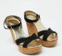 Jimmy Choo Pre-owned Suede sandals Black Dames - Thumbnail 4