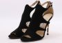 Jimmy Choo Pre-owned Suede sandals Black Dames - Thumbnail 5