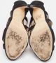 Jimmy Choo Pre-owned Suede sandals Black Dames - Thumbnail 5