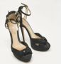 Jimmy Choo Pre-owned Suede sandals Black Dames - Thumbnail 3