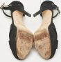 Jimmy Choo Pre-owned Suede sandals Black Dames - Thumbnail 5