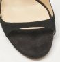 Jimmy Choo Pre-owned Suede sandals Black Dames - Thumbnail 7