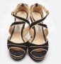 Jimmy Choo Pre-owned Suede sandals Black Dames - Thumbnail 2