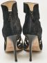 Jimmy Choo Pre-owned Suede sandals Black Dames - Thumbnail 5