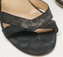 Jimmy Choo Pre-owned Suede sandals Black Dames - Thumbnail 7