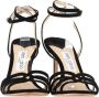 Jimmy Choo Pre-owned Suede sandals Black Dames - Thumbnail 3