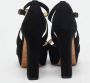 Jimmy Choo Pre-owned Suede sandals Black Dames - Thumbnail 4