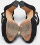 Jimmy Choo Pre-owned Suede sandals Black Dames - Thumbnail 5