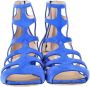 Jimmy Choo Pre-owned Suede sandals Blue Dames - Thumbnail 4