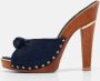 Jimmy Choo Pre-owned Suede sandals Blue Dames - Thumbnail 2