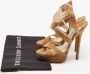 Jimmy Choo Pre-owned Suede sandals Brown Dames - Thumbnail 9