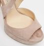 Jimmy Choo Pre-owned Suede sandals Gray Dames - Thumbnail 6