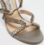 Jimmy Choo Pre-owned Suede sandals Gray Dames - Thumbnail 7